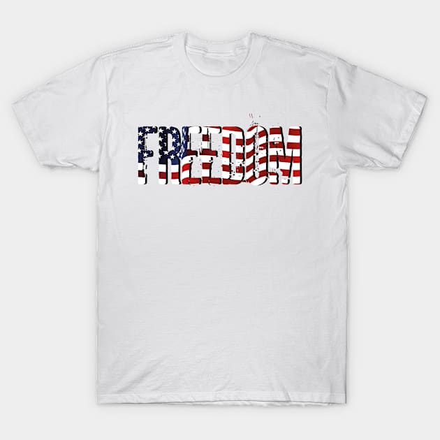 Freedom Memorial Day Gifts T-Shirt by chrizy1688